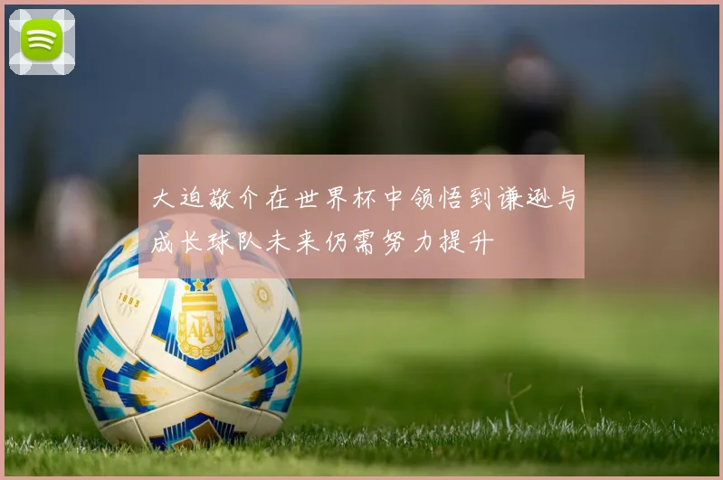 大迫敬介在世界杯中领悟到谦逊与成长球队未来仍需努力提升